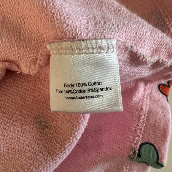 HANNA ANDERSSON Dress Girls 12 (150) Novelty Blossom Print w/Hoodie & Pockets‎ - Picture 8 of 8